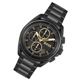  Shop Authentic Hugo Boss Volane Black Dial Black Steel Strap Watch for Men - 1513950 - Luxxuri