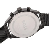  Shop Authentic Hugo Boss Gregor Chronograph Black Dial Black Mesh Bracelet Watch For Men - 1514065 - Luxxuri