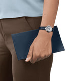  Shop Authentic Tissot Bellissima Automatic Silver Dial Blue Leather Strap Watch For Women - T126.207.16.013.00 - Luxxuri