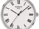  Shop Authentic Tissot Everytime Medium White Dial Black Leather Strap Watch For Men - T109.410.16.033.01 - Luxxuri