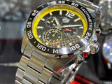  Shop Authentic Tag Heuer Formula 1 Chronograph Black Dial Silver Steel Strap Watch for Men- CAZ101AC.BA0842 - Luxxuri