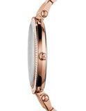  Shop Authentic Michael Kors Darci Brown Dial Rose Gold Stainless Steel Strap Watch for Women - MK3217 - Luxxuri