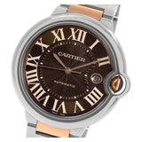  Shop Authentic Cartier Ballon Bleu de Cartier Brown Dial Two Tone Steel Strap Watch for Men - W6920032 - Luxxuri