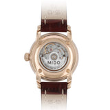  Shop Authentic Mido Baroncelli III Automatic Silver Dial Brown Leather Strap Watch For Women - M7600.2.21.8 - Luxxuri