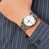 Shop Authentic Tissot T Trend Couturier Chronograph White Dial Silver Steel Strap Watch For Men - T035.410.11.031.00 - Luxxuri