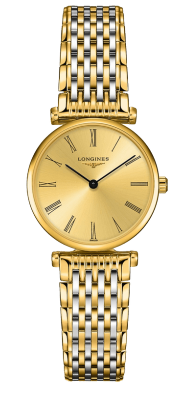  Shop Authentic Longines La Grande Classique de Longines Gold Dial Two Tone Steel Strap Watch for Women - L4.209.2.31.7 - Luxxuri