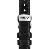  Shop Authentic Mido Baroncelli III Automatic Silver Dial Black Leather Strap Watch For Women - M7600.4.21.4 - Luxxuri