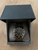  Shop Authentic Guess BFF Multifunction Black Dial Gold Steel Strap Watch for Women - W0231L3 - Luxxuri