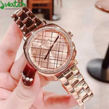  Shop Authentic Michael Kors Nia Quartz Rose Gold Dial Rose Gold Steel Strap Watch For Women - MK3990 - Luxxuri