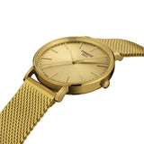  Shop Authentic Tissot Everytime Gent Gold Dial Gold Mesh Bracelet Watch for Men - T143.410.33.021.00 - Luxxuri