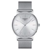 Shop Authentic Tissot Everytime Gent Silver Dial Silver Mesh Bracelet Watch for Men - T143.410.11.011.00 - Luxxuri
