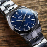  Shop Authentic Tissot Gentlemen Powermatic 80 Silicium Blue Dial Silver Steel Strap Watch For Men - T127.407.11.041.00 - Luxxuri
