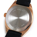  Shop Authentic Gucci GG2570 Quartz Black Dial Black Leather Strap Watch For Women - YA142509 - Luxxuri