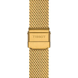  Shop Authentic Tissot Everytime Lady Gold Dial Gold Mesh Bracelet Watch for Women - T143.210.33.021.00 - Luxxuri