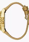  Shop Authentic Guess Limelight Quartz Gold Dial  Gold Leather Strap Watch For Women - W0775L13 - Luxxuri