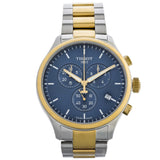  Shop Authentic Tissot Chrono XL Classic Blue Dial Two Tone Steel Strap Watch for Men - T116.617.22.041.00 - Luxxuri