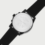  Shop Authentic Armani Exchange Outerbanks Chronograph Black Dial Black Silicone Strap Watch For Men - AX1343 - Luxxuri