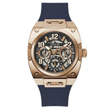  Shop Authentic Guess Prodigy Multifunction Navy Blue Dial Blue Silicone Strap Watch For Men - GW0569G3 - Luxxuri