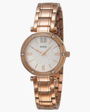 Shop Authentic Guess Park Ave White Dial Rose Gold Steel Strap Watch for Women - W0767L3 - Luxxuri