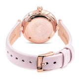  Shop Authentic Emporio Armani Gianni T-Bar Quartz Rose Gold Dial Pink Leather Strap Watch For Women - AR11001 - Luxxuri