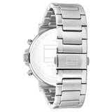  Shop Authentic Tommy Hilfiger Tyson Chronograph Grey Dial Silver Steel Strap Watch For Men - 1710604 - Luxxuri