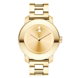  Shop Authentic Movado Bold Yellow Gold Dial Yellow Gold Steel Strap Watch For Women - 3600085 - Luxxuri