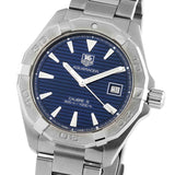  Shop Authentic Tag Heuer Aquaracer Automatic Blue Dial Silver Steel Strap Watch for Men - WAY2112.BA0928 - Luxxuri