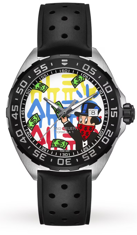  Shop Authentic Tag Heuer Formula 1 Alec Monopoly White Dial Watch for Men - WAZ1119.FT8023 - Luxxuri