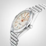  Shop Authentic Breitling Chronomat 36 Mother of Pearl Dial Silver Steel Strap Watch for Women - A10380101A4A1 - Luxxuri