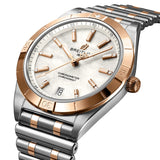  Shop Authentic Breitling Chronomat 36 Mother of Pearl Dial Two Tone Steel Strap Watch for Women - U10380101A2U1 - Luxxuri