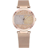  Shop Authentic Tommy Hilfiger Lynn Crystals Rose Gold Dial Rose Gold Mesh Strap Watch For Women - 1781868 - Luxxuri