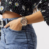  Shop Authentic Tommy Hilfiger Haven Chronograph Rose Gold Dial Rose Gold Steel Strap Watch For Women - 1782197 - Luxxuri