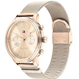  Shop Authentic Tommy Hilfiger Blake Quartz Gold Dial Gold Mesh Bracelet Watch for Women - 1782303 - Luxxuri
