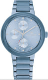  Shop Authentic Tommy Hilfiger Joy Chronograph Blue Dial Blue Steel Strap Watch For Women - 1782535 - Luxxuri