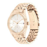  Shop Authentic Tommy Hilfiger Monica Quartz White Dial Gold Steel Strap Watch For Women - 1782593 - Luxxuri