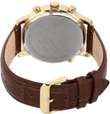  Shop Authentic Tommy Hilfiger Harrison White Dial Brown Leather Strap Watch for Men - 1790874 - Luxxuri