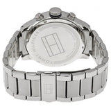  Shop Authentic Tommy Hilfiger Jackson Quartz Black Dial Silver Steel Strap Watch for Men - 1791243 - Luxxuri