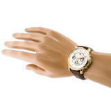  Shop Authentic Tommy Hilfiger Keagan Quartz Silver Dial Brown Leather Strap Watch for Men - 1791291 - Luxxuri