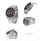  Shop Authentic Tommy Hilfiger Blaze Chronograph Black Dial Silver Steel Strap Watch For Men - 1792029 - Luxxuri