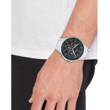  Shop Authentic Tommy Hilfiger Justin Chronograph Gray Dial Silver Steel Strap Watch For Men - 1792054 - Luxxuri
