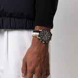  Shop Authentic Hugo Boss Allure Chronograph Black Dial Multicolor Nylon Strap Watch for Men - 1513963 - Luxxuri