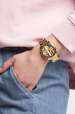  Shop Authentic Guess Eclipse Multifunction Gold Dial Gold Steel Strap Watch for Women - GW0433L1 - Luxxuri