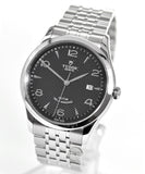  Shop Authentic Tudor 1926 Automatic Black Dial Silver Steel Strap Watch for Men - M91650-0002 - Luxxuri