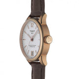  Shop Authentic Tissot Chemin Des Tourelles Powermatic 80 Lady Silver Dial Brown Leather Strap Watch For Women - T099.207.36.037.00 - Luxxuri