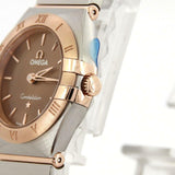  Shop Authentic Omega Constellation Quartz Brown Dial Silver Steel Strap Watch for Women - 131.20.25.60.13.001 - Luxxuri