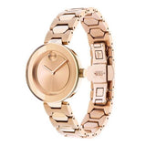  Shop Authentic Movado Bold Rose Gold Dial Rose Gold Steel Strap Watch for Women - 3600387 - Luxxuri