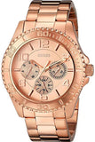  Shop Authentic Guess BFF Multifunction Rose Gold Dial Rose Gold Steel Strap Watch for Women - W0231L4 - Luxxuri