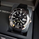  Shop Authentic Tag Heuer Aquaracer Black Dial Watch for Men - WAY201A.FT6142 - Luxxuri