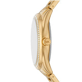  Shop Authentic Michael Kors Janelle Quartz Gold Dial Gold Steel Strap Watch For Women - MK7381 - Luxxuri