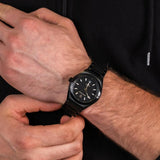  Shop Authentic Maserati Triconic Analog Black Dial Black Steel Strap Watch For Men - R8853139004 - Luxxuri